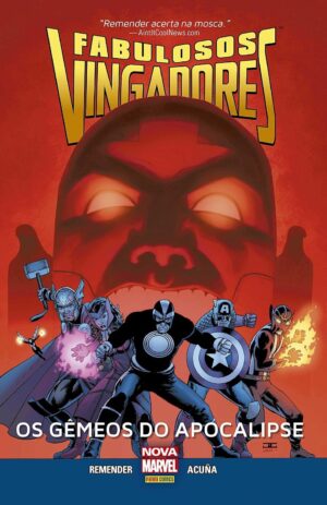 Capa do produto Fabulosos Vingadores os Gêmeos do Apocalipse - Rick Remender