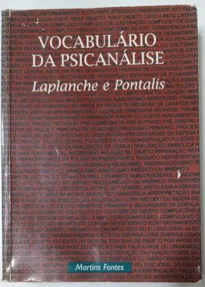 Capa do produto Vocabulario de psicanalise - Jean Laplanche e Jean Bertrand Pontalis