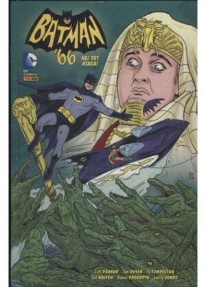 Capa do produto Batman 66 - Rei Tut Ataca - Jeff Parker
