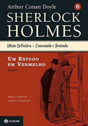 Capa do produto Um estudo em vermelho Sherlock Holmes vol 6 - Arthur Conan Doyle