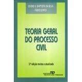 Capa do produto TEORIA GERAL DO PROCESSO CIVIL - Ovídio A Baptista da Silva e Fábio Gomes