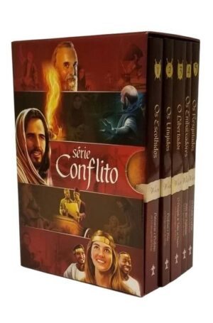 Capa do produto Série Conflito - box com 5 Volumes - Ellen G White