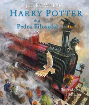 Capa do produto Harry Potter e a Pedra Filosofal - Edição Ilustrada - JK Rowling