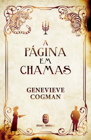 Capa do produto A página em chamas - Genevieve Cogman