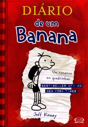Capa do produto Diário de Um Banana - um romance em quadrinhos - Jeff Kinney